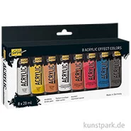 Artikelbild des Artikels “Solo Goya Acrylfarben Set - Glitzer + Metallic Effekt, 8 x 20 ml “