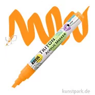 Artikelbild des Artikels “KREUL TRITON Acrylic Marker, 1-4 mm Einzelfarbe | Fluoreszierend Orange“