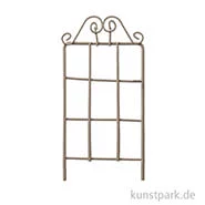 Artikelbild des Artikels “Mini Spalier aus Metall, 12,5x6 cm Rost“