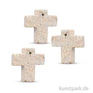 Artikelbild des Artikels “Speckstein Anhänger - Kreuz, 3-er Set “