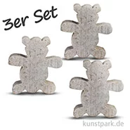 Artikelbild des Artikels “Speckstein Anhänger - Teddybär, 3-er Set “
