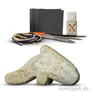 Artikelbild des Artikels “Speckstein Set - Delphin mit Zubehör “