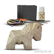 Artikelbild des Artikels “Speckstein Set - Pferd mit Zubehör “