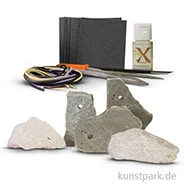 Artikelbild des Artikels “Speckstein Set - Schmuck Rohlinge, Werkzeuge + Zubehör “