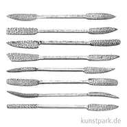 Artikelbild des Artikels “Specksteinwerkzeug-Set Raspel, 8 teilig 24 cm“