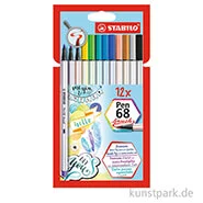 Artikelbild des Artikels “STABILO Pen 68 brush - 12er Kartonetui “