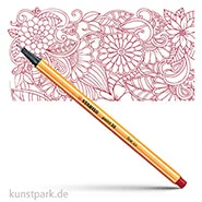 Artikelbild des Artikels “STABILO Point 88 Fineliner Einzelstift | Dunkelrot“