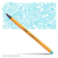 Artikelbild des Artikels “STABILO Point 88 Fineliner Einzelstift | Neonblau“