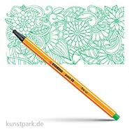 Artikelbild des Artikels “STABILO Point 88 Fineliner Einzelstift | Smaragdgrün Hell“
