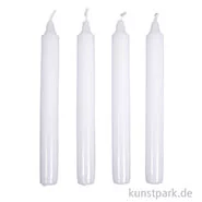 Artikelbild des Artikels “Stabkerzen, Weiß, Durchmesser 2,1 cm, Höhe 19 cm, 4 Stück “