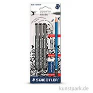 Artikelbild des Artikels “STAEDTLER Pigment Liner 3er Set schwarz mit Zubehör “