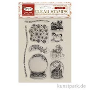 Artikelbild des Artikels “Stamperia Acrylic Stamps - Gear up for Christmas Snowglobes “