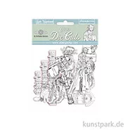 Artikelbild des Artikels “Stamperia Clear Die Cuts - Lady Vagabond, 28 Stanzteile aus Kunststoff “