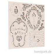 Artikelbild des Artikels “Stamperia Decorativ Chips - Alice Keys and Frames, 14 x 14 cm “