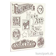 Artikelbild des Artikels “Stamperia Decorativ Chips - Romantic Christmas Postcard, 14 x 14 cm “