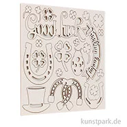 Artikelbild des Artikels “Stamperia Decorativ Chips - Romantic Horses Good Luck, 14 x 14 cm “