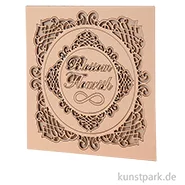 Artikelbild des Artikels “Stamperia Decorative Chips - Romantic Garden House Frames, 14 x 14 cm “