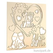 Artikelbild des Artikels “Stamperia Decorative Chips - You and Me Save the Date, 14 x 14 cm “