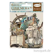 Artikelbild des Artikels “Stamperia Ephemera Aufkleber - Songs of the Sea Sea Sailing Ship “