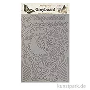 Artikelbild des Artikels “Stamperia Greyboard - Amazonia Butterflies, DIN A4, 2 mm “