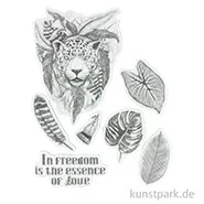 Artikelbild des Artikels “Stamperia Natural Rubber Stamp - Amazonia Jaguar “