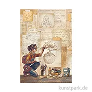 Artikelbild des Artikels “Stamperia Reispapier - A New Beginning Drafts Technical Drawings, A4 “