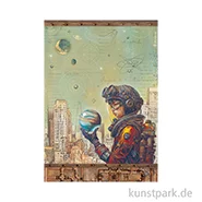 Artikelbild des Artikels “Stamperia Reispapier - A New Beginning Save The Planet, DIN A4 “