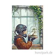 Artikelbild des Artikels “Stamperia Reispapier - A New Beginning Terrarium, DIN A4 “