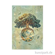 Artikelbild des Artikels “Stamperia Reispapier - A New Beginning The World Tree, DIN A4 “