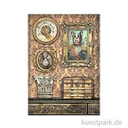 Artikelbild des Artikels “Stamperia Reispapier - Alterego Frame with Dog, DIN A4 “