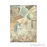 Artikelbild des Artikels “Stamperia Reispapier - Alterego Letters Background, DIN A4 “