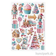 Artikelbild des Artikels “Stamperia Reispapier - Candy Christmas Elements, DIN A4 “