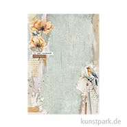 Artikelbild des Artikels “Stamperia Reispapier - Create Happiness Secret Diary Bird, A4 “