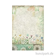 Artikelbild des Artikels “Stamperia Reispapier - Daisy Art Handmade Letter With Flowers, DIN A4 “