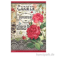 Artikelbild des Artikels “Stamperia Reispapier - Desire Carmen Ouverture, DIN A4 “