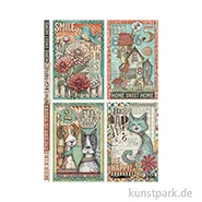 Artikelbild des Artikels “Stamperia Reispapier - Furry Friends 4 Cards, DIN A4 “