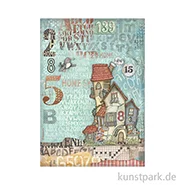 Artikelbild des Artikels “Stamperia Reispapier - Furry Friends House, DIN A4 “