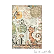 Artikelbild des Artikels “Stamperia Reispapier - Furry Friends You Are Unique Cat, DIN A4 “