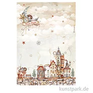 Artikelbild des Artikels “Stamperia Reispapier - Gear up for Christmas Cozy Houses, DIN A4 “