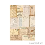 Artikelbild des Artikels “Stamperia Reispapier - Golden Harmony Letters, DIN A4 “