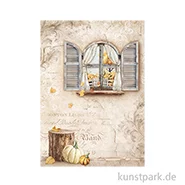 Artikelbild des Artikels “Stamperia Reispapier - Golden Harmony Window, DIN A4 “