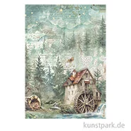 Artikelbild des Artikels “Stamperia Reispapier - Herbarium Silvae Mill, DIN A4 “