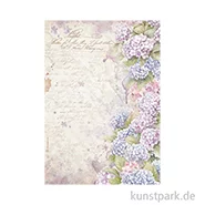 Artikelbild des Artikels “Stamperia Reispapier - Quiet Days Hydrangea, DIN A4 “