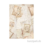 Artikelbild des Artikels “Stamperia Reispapier - Quiet Days Postcards, DIN A4 “