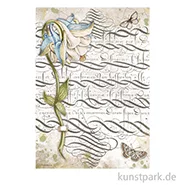 Artikelbild des Artikels “Stamperia Reispapier - Romantic Garden House Columbin, DIN A4 “