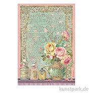 Artikelbild des Artikels “Stamperia Reispapier - Rose Parfum Parfumeur Royal, DIN A4 “
