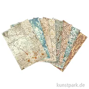 Artikelbild des Artikels “Stamperia Reispapier Selection - Alterego Backgrounds, DIN A6 “