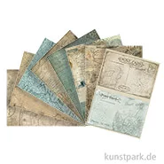Artikelbild des Artikels “Stamperia Reispapier Selection - Around the World Backgrounds, A6 “