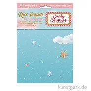 Artikelbild des Artikels “Stamperia Reispapier Selection - Candy Christmas Backgrounds, A6 “