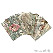 Artikelbild des Artikels “Stamperia Reispapier Selection - Gardens of Time, A6 “